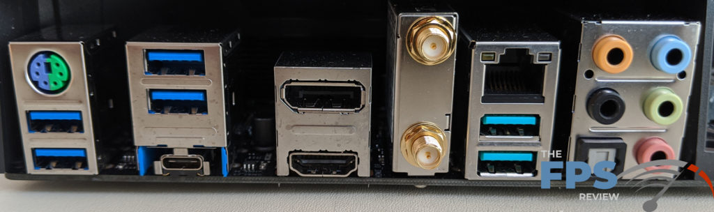 ASUS TUF GAMING X570 PLUS (WI-FI) Motherboard Review I/O Ports