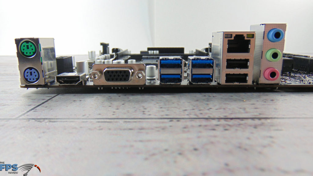 BIOSTAR B550MH Motherboard I/O Ports